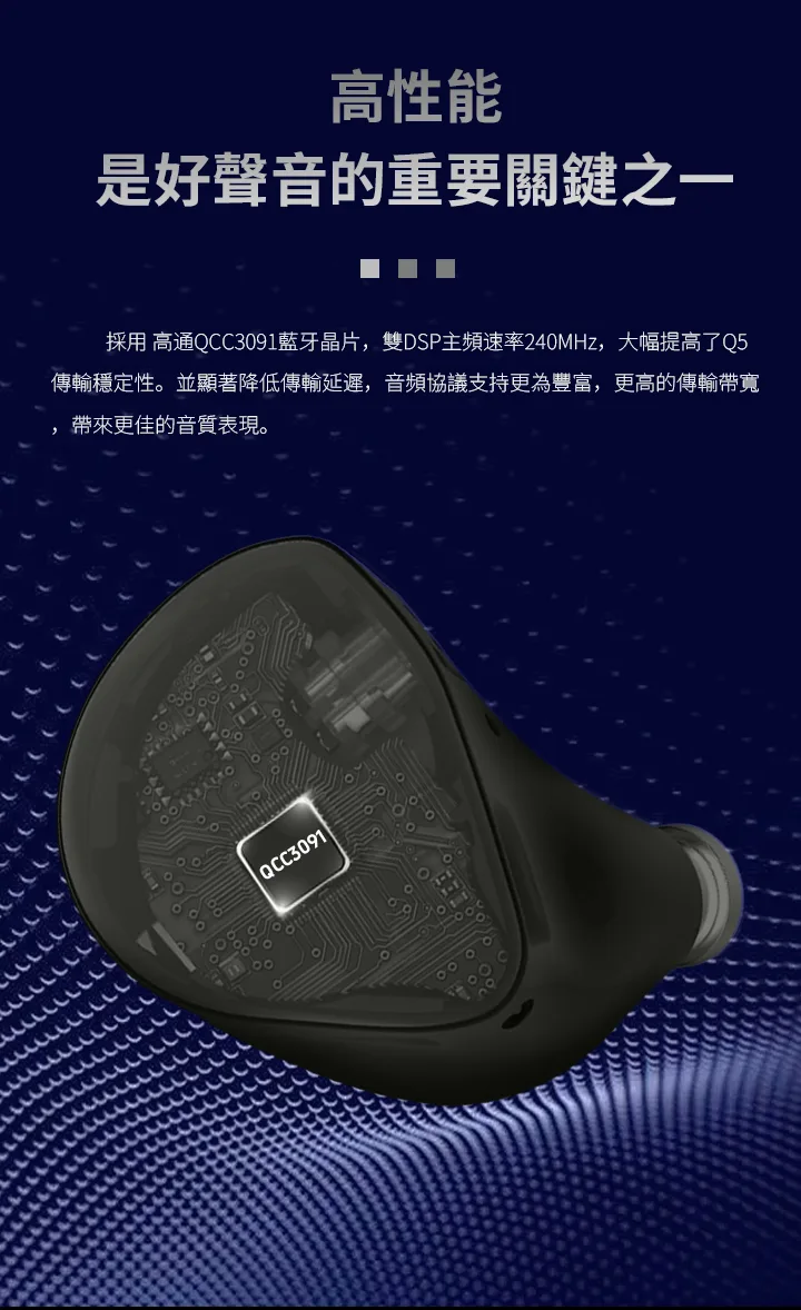 BGVP Q5  5單體 真無線藍牙耳機 可真無線有線耳機 雙模耳機 0.78 藍牙6.1 商品圖片 8